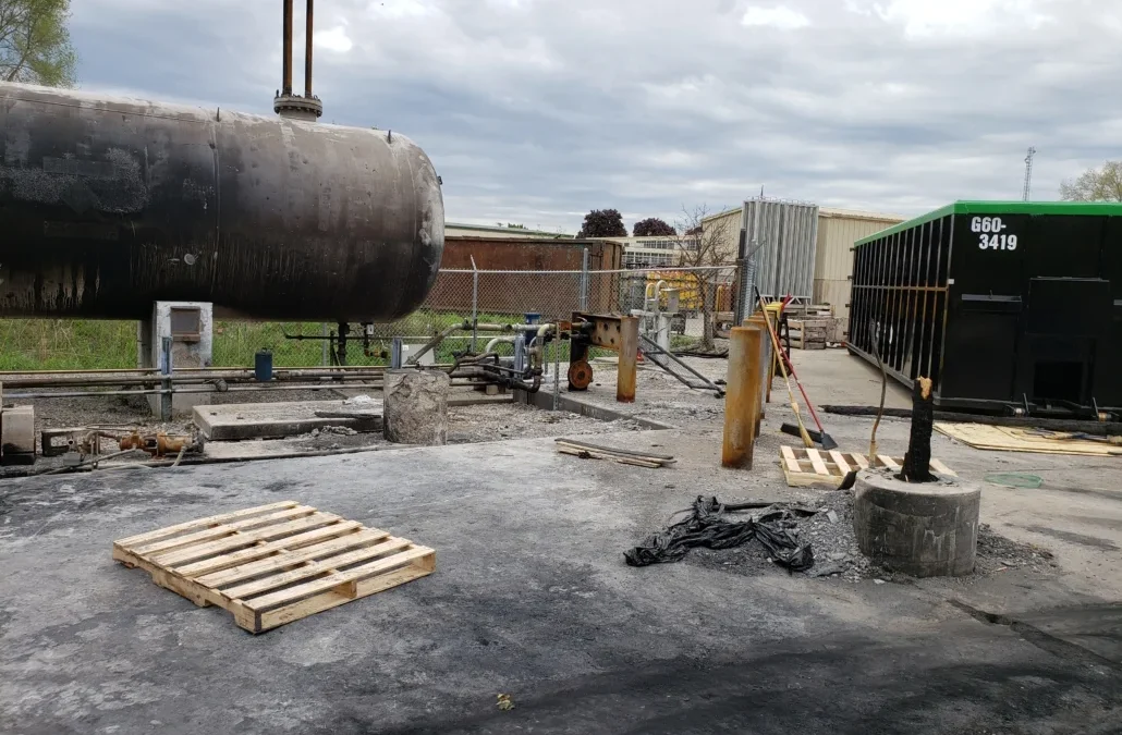 recycling acetylene tanks